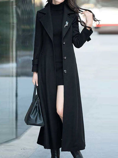Stylish Women's Wool Coat