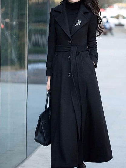 Stylish Women's Wool Coat