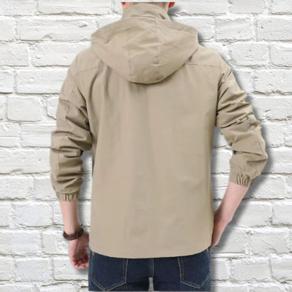 Zane | Men's Hooded Casual Jacket - Image 5