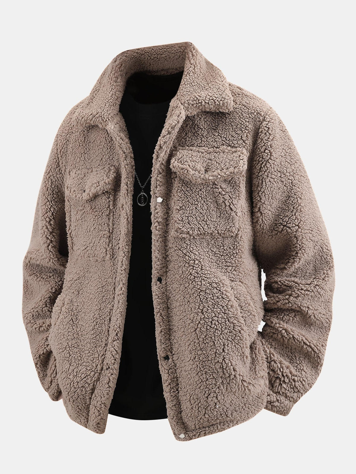 Teddy Jacket with Pockets