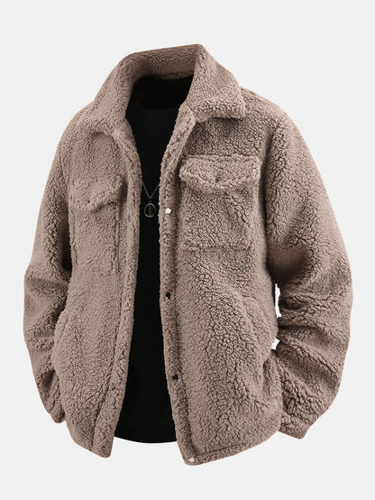 Teddy Jacket with Pockets