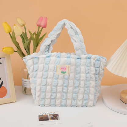 Textured Tote Bag