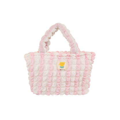 Textured Tote Bag