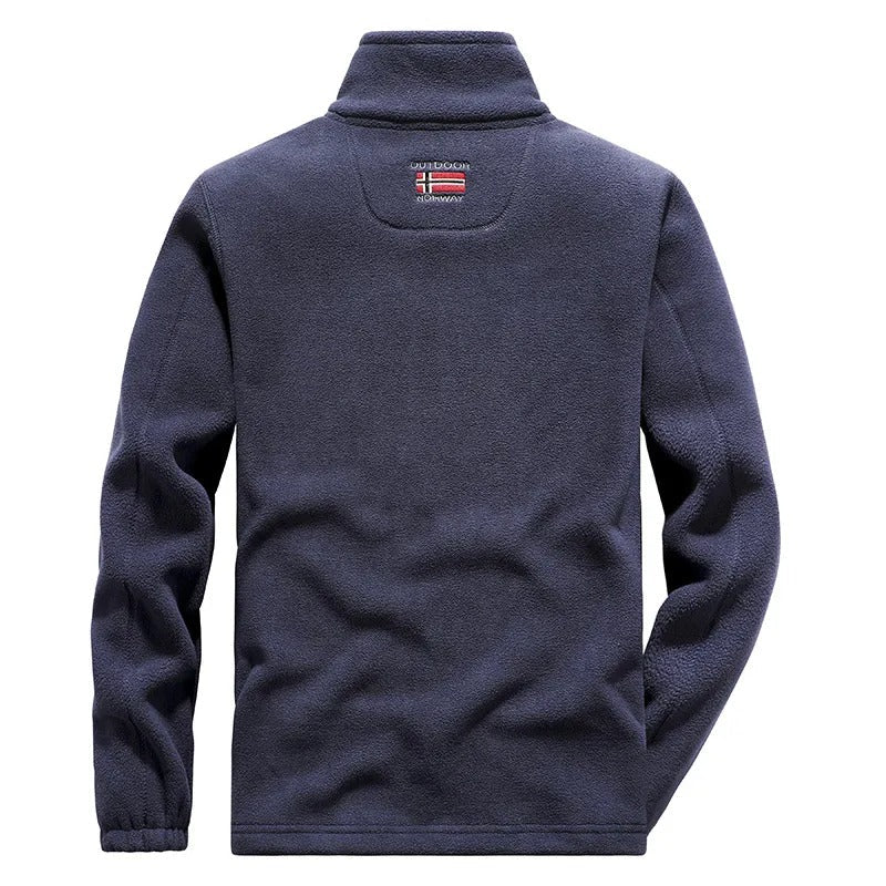 Thick Polar Fleece Jacket for Men – Warm & Robust