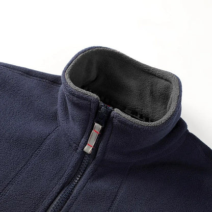 Thick Polar Fleece Jacket for Men – Warm & Robust