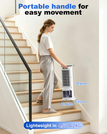 Tower Fan Air Cooler with Humidifier and Remote
