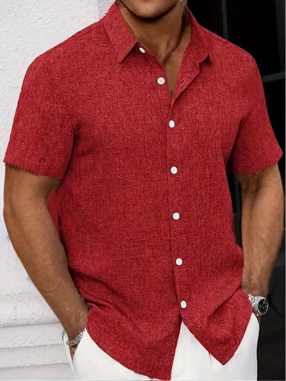 Trey | Classic Short Sleeve Shirt for Men - Image 2