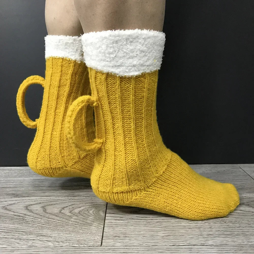 Unisex Beer Mug Socks – Oktoberfest Foam Socks 2026