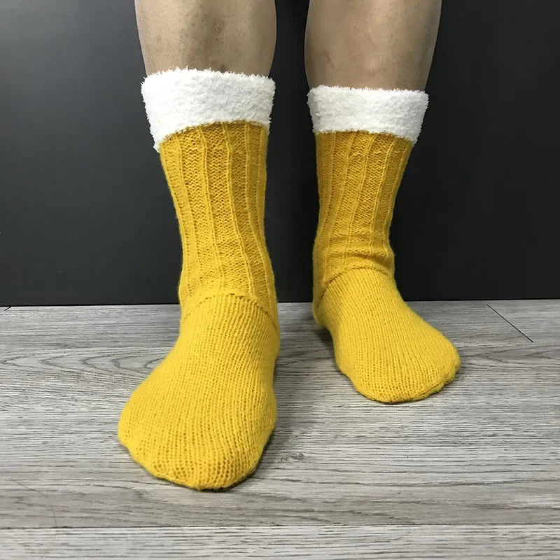 Unisex Beer Mug Socks – Oktoberfest Foam Socks 2026