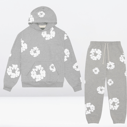 Unisex Casual Tracksuit with Hoodie and Pants