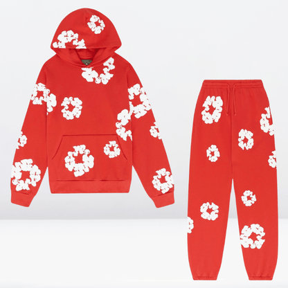 Unisex Casual Tracksuit with Hoodie and Pants