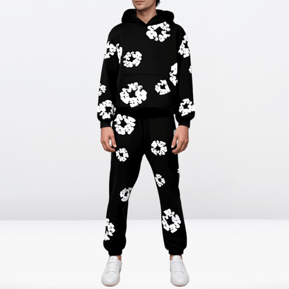 Unisex Casual Tracksuit with Hoodie and Pants