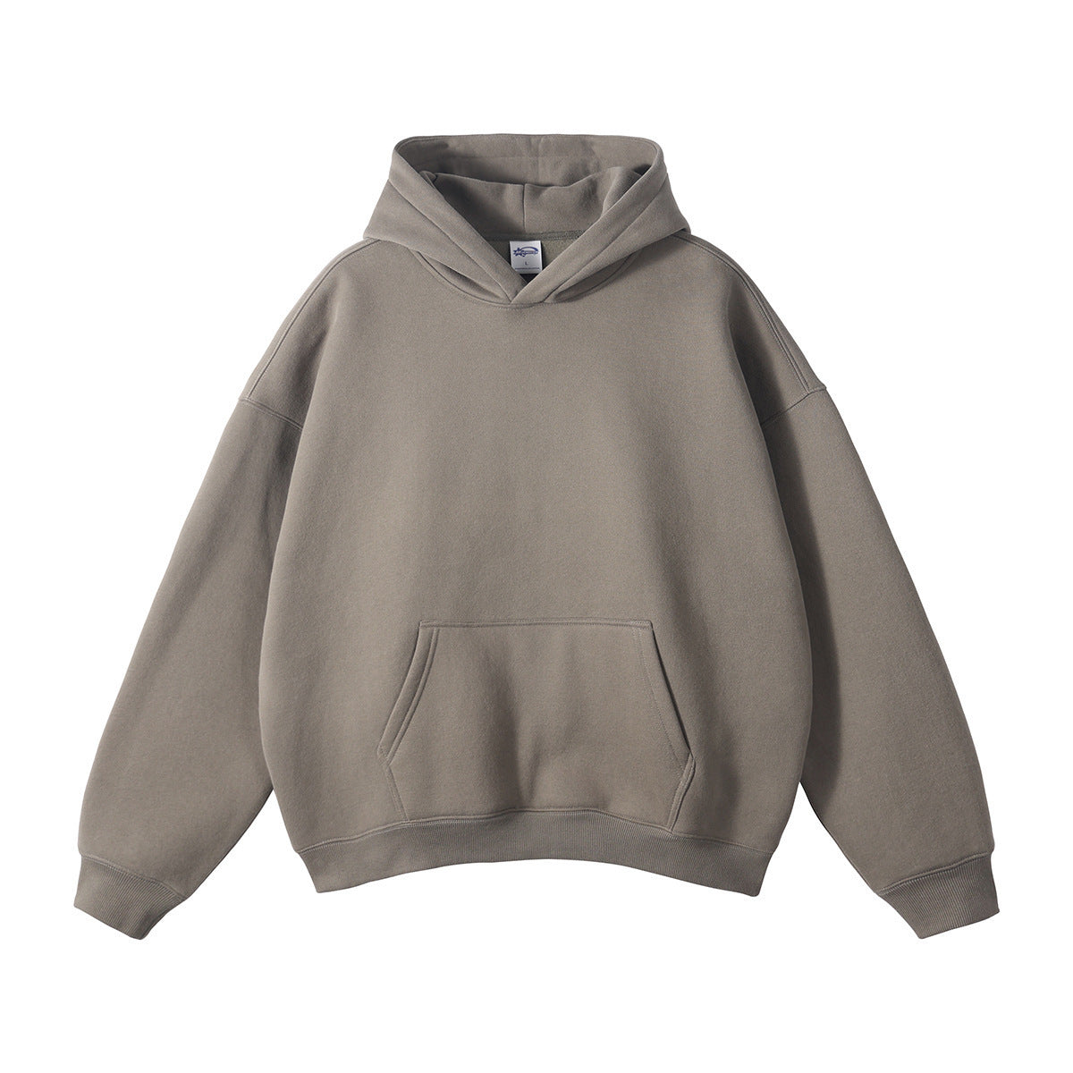 Unisex Loose-Fit Organic Cotton Hoodie with Kangaroo Pocket