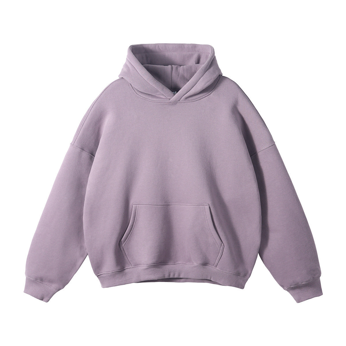 Unisex Loose-Fit Organic Cotton Hoodie with Kangaroo Pocket