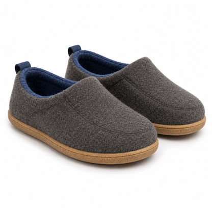 Unisex Orthopaedic Indoor Slippers with Hard Sole & Fleece Support