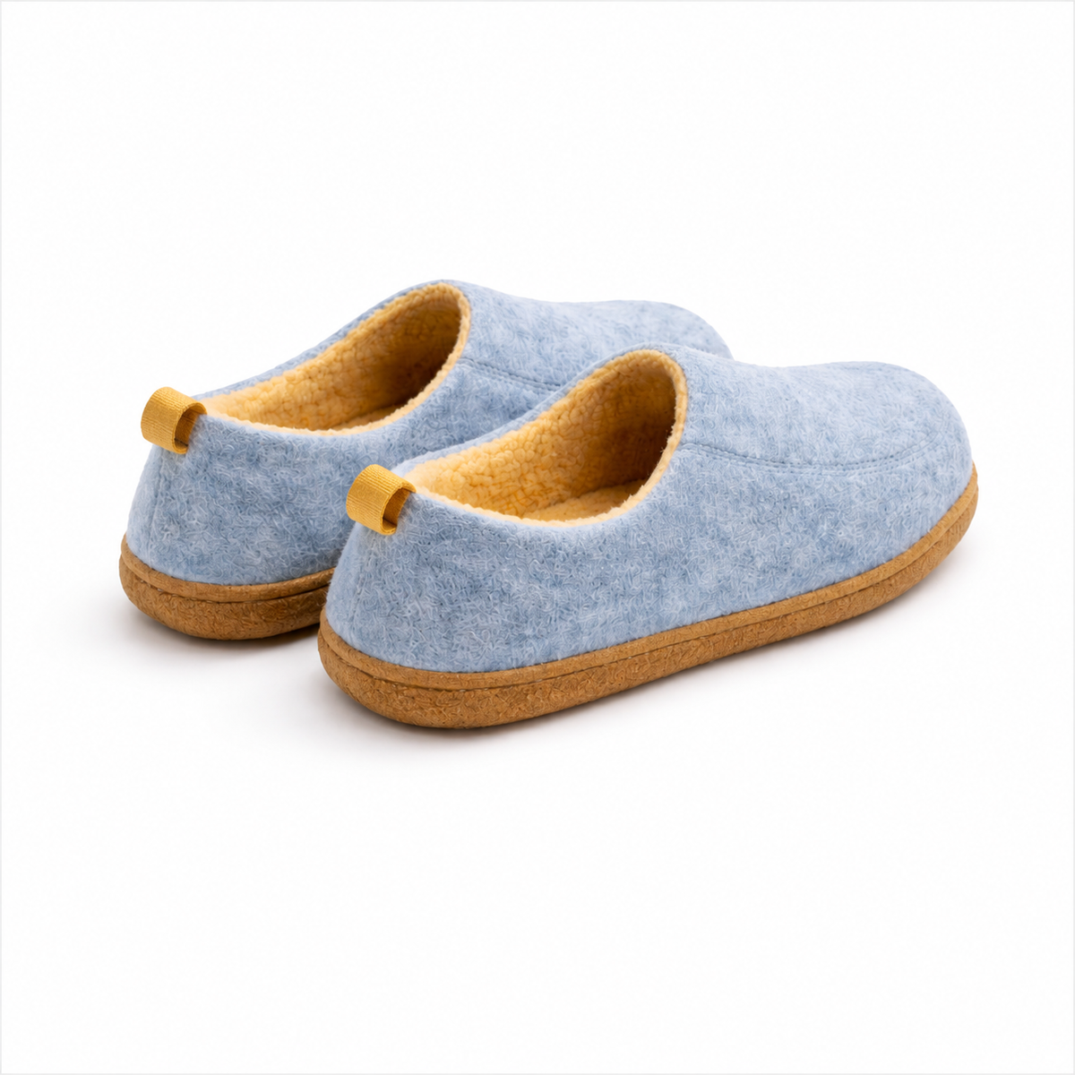 Unisex Orthopaedic Indoor Slippers with Hard Sole & Fleece Support