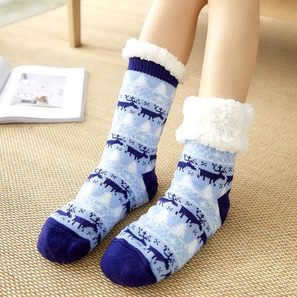 Unisex Slipper Socks with Non-Slip Soles – Warm and Cozy