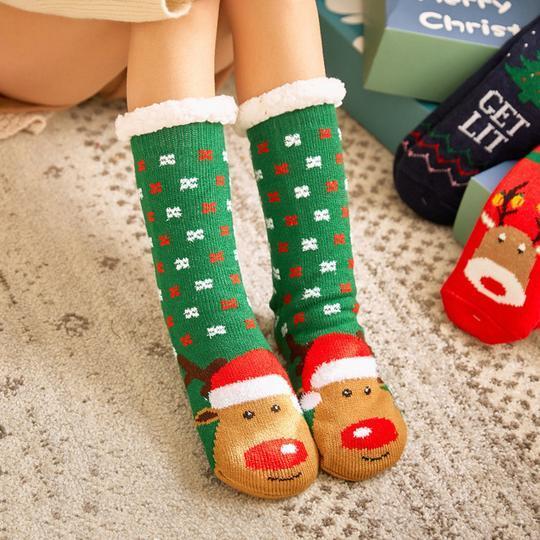Unisex Slipper Socks with Non-Slip Soles – Warm and Cozy
