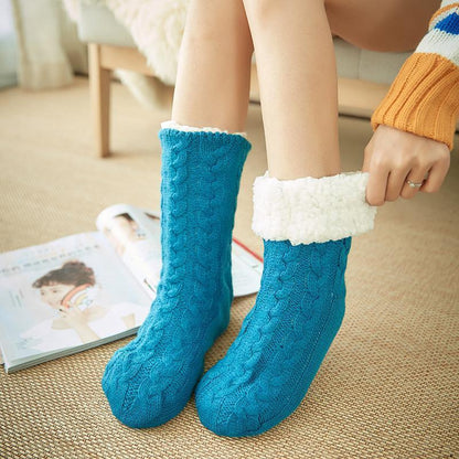Unisex Slipper Socks with Non-Slip Soles – Warm and Cozy