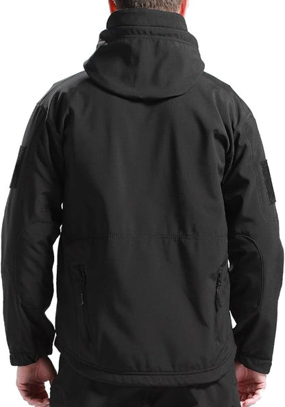 Unisex Waterproof and Windproof Fleece-Lined Outdoor Set