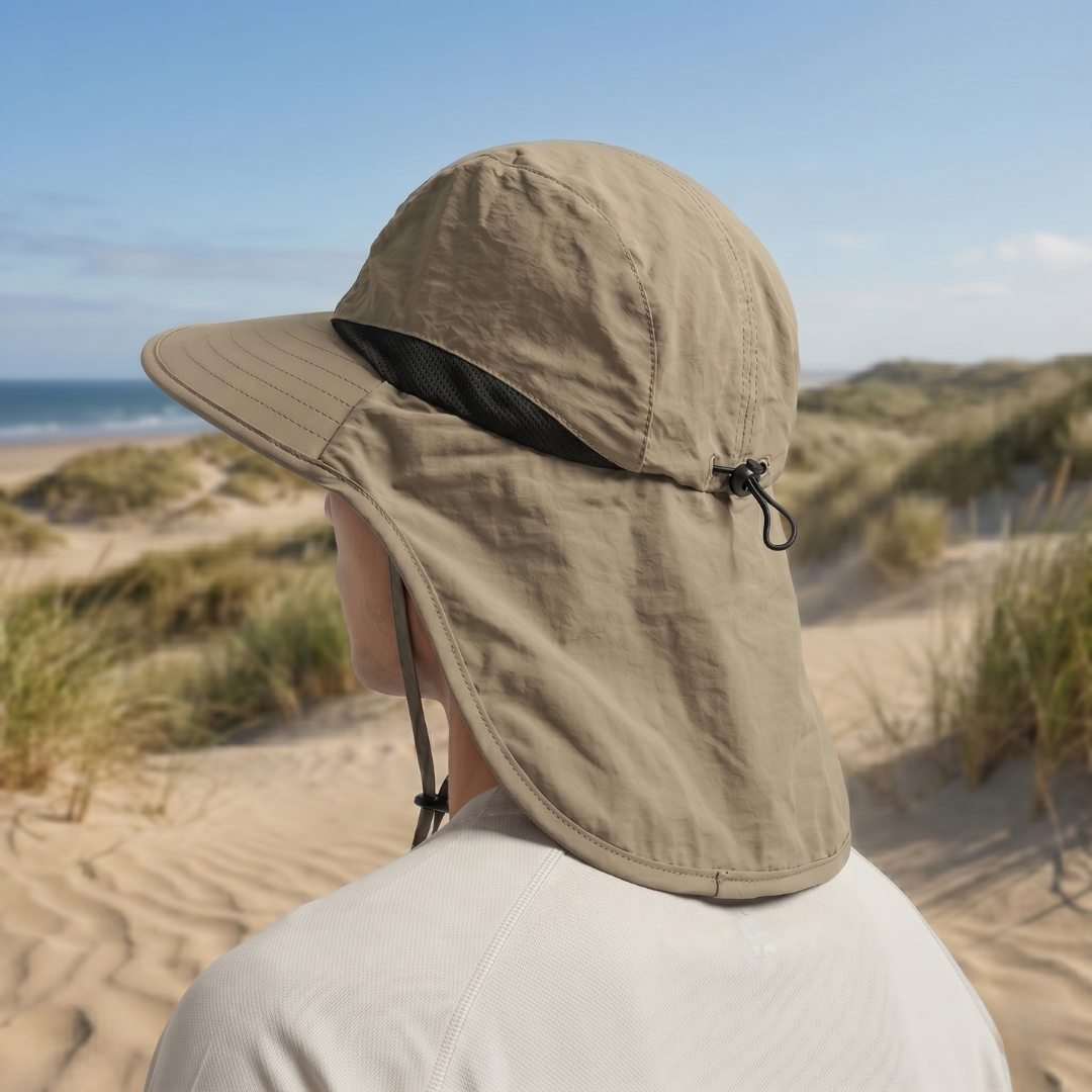 UPF 50 Sun Protection Hat with Neck Flap
