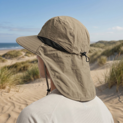 UPF 50 Sun Protection Hat with Neck Flap