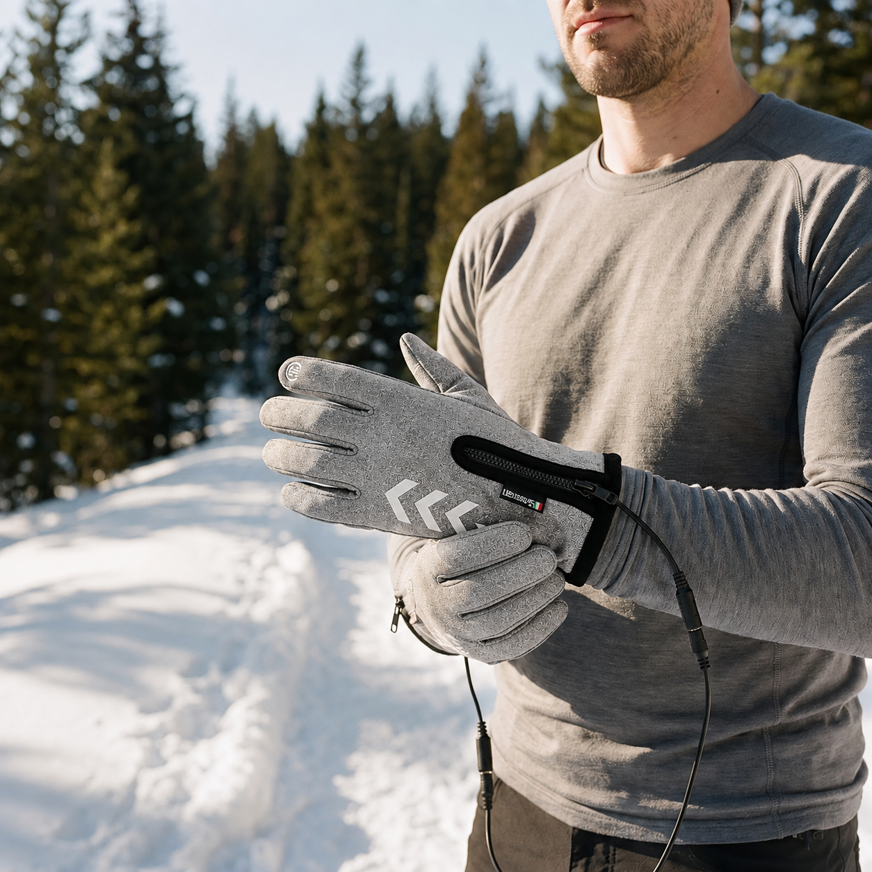 USB Heated Winter Gloves