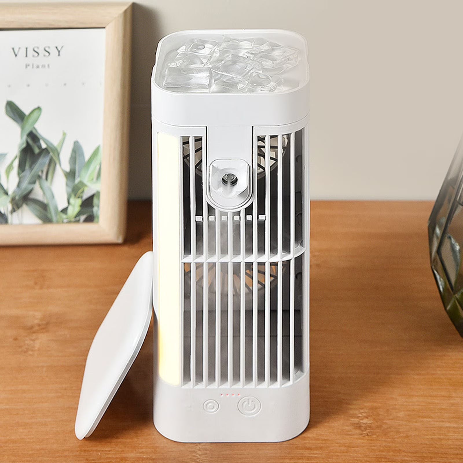 USB Personal Misting Fan with Ice Compartment & 3 Speeds