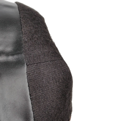 Vegan Leather Boots with Zipper