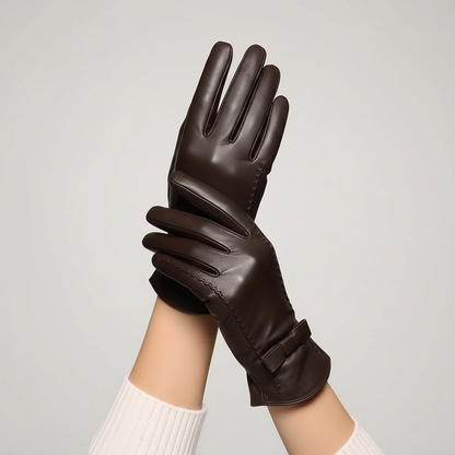 Vegan-Leather Gloves