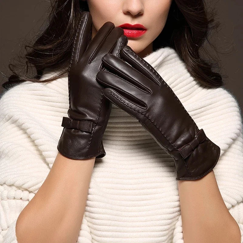 Vegan-Leather Gloves