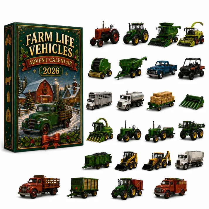 Vehicles Advent Calendar – 24 Days with Buildable Vehicles