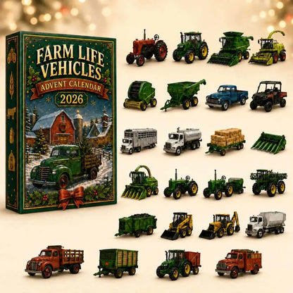 Vehicles Advent Calendar – 24 Days with Buildable Vehicles