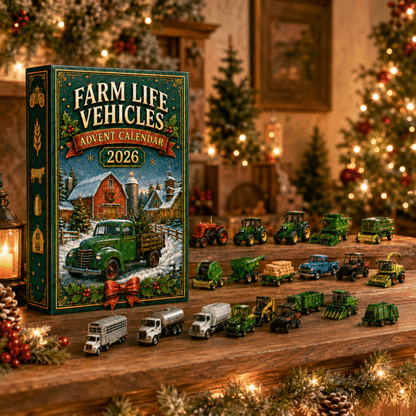 Vehicles Advent Calendar – 24 Days with Buildable Vehicles