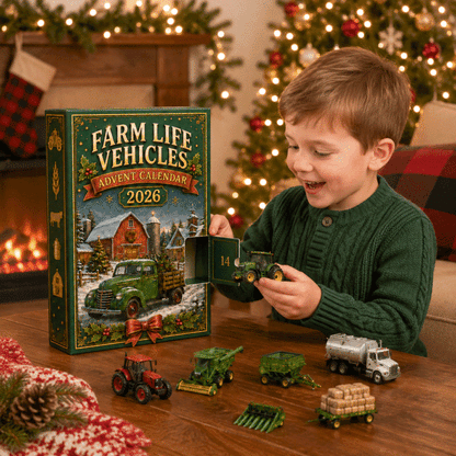 Vehicles Advent Calendar – 24 Days with Buildable Vehicles