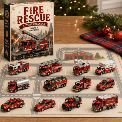 Vehicles Advent Calendar – 24 Days with Buildable Vehicles