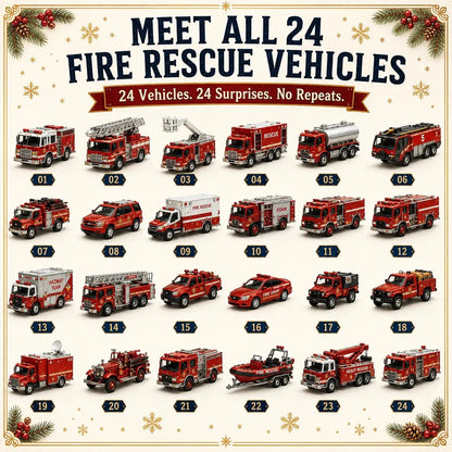 Vehicles Advent Calendar – 24 Days with Buildable Vehicles