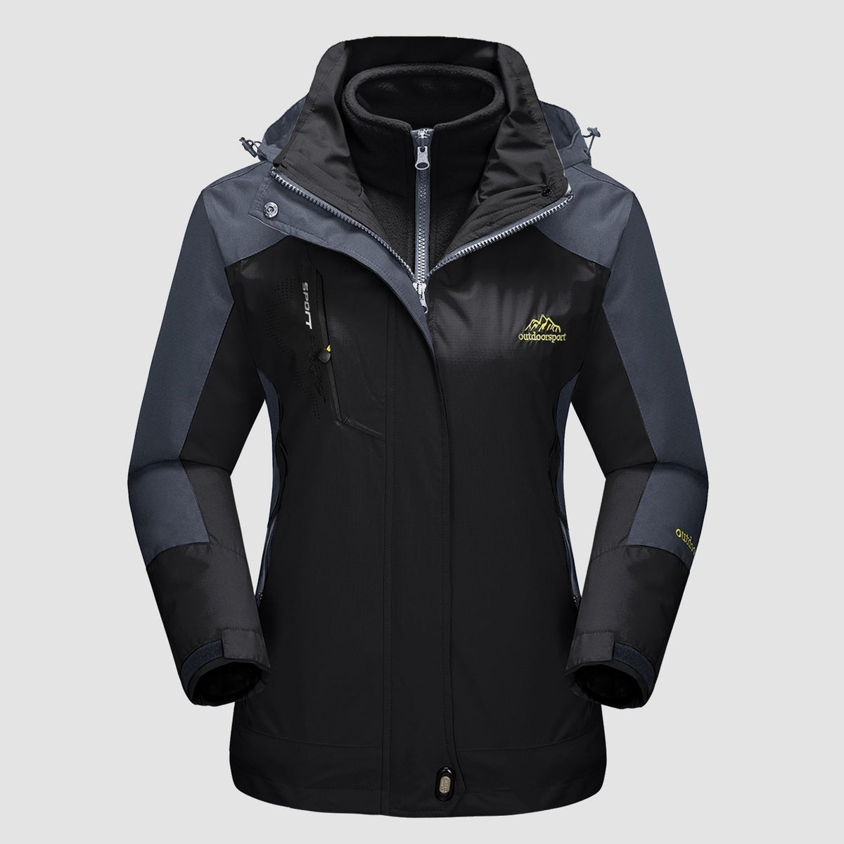 Versatile 3-in-1 Jacket: Perfect for All Weather Conditions