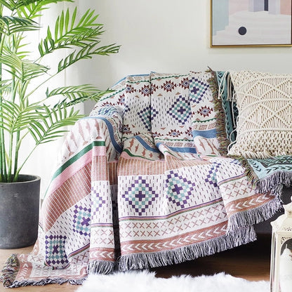 Vintage Pumpkin Sofa Throw Blanket