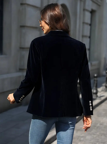 Viola | Women's Fitted Long-Sleeved Blazer Jacket