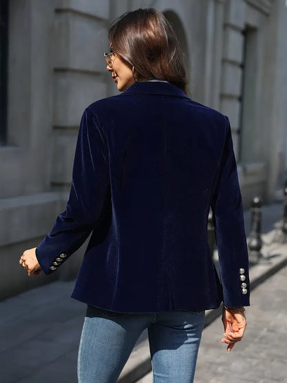 Viola | Women's Fitted Long-Sleeved Blazer Jacket