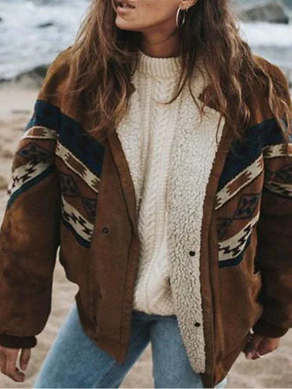 Warm Retro Plush Winter Coat