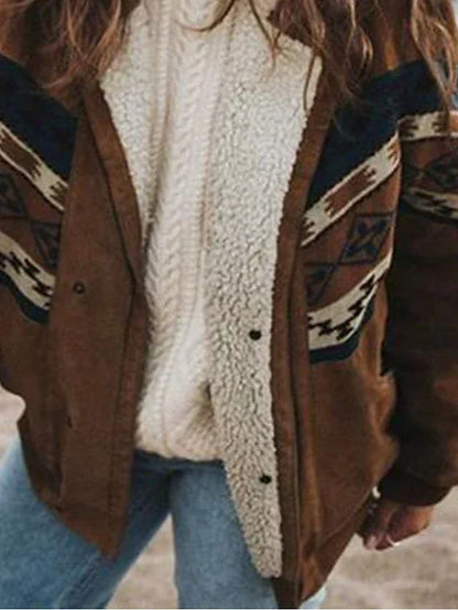 Warm Retro Plush Winter Coat