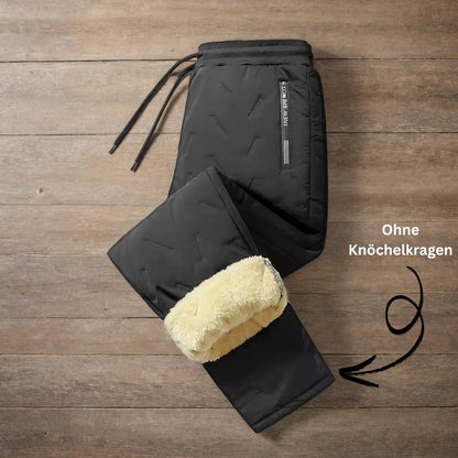Waterproof Fleece-Lined Winter Pants for Men and Women