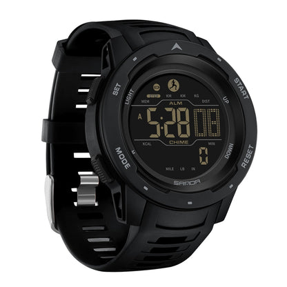 Waterproof Military Digital Pedometer Watch