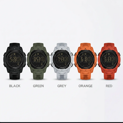 Waterproof Military Digital Pedometer Watch