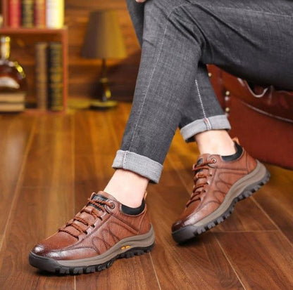 Waterproof Orthopedic Leather Support Shoes