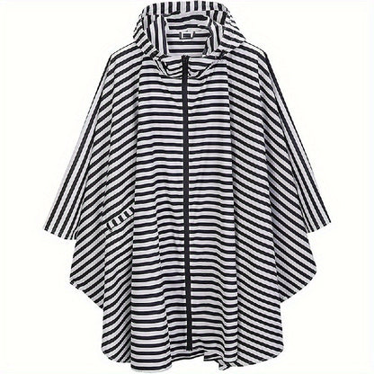 Waterproof Raincoat with Zipper and Pocket for Daily Use and Adventures