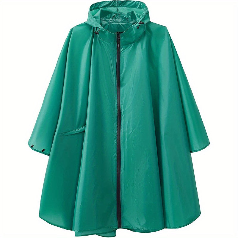 Waterproof Raincoat with Zipper and Pocket for Daily Use and Adventures