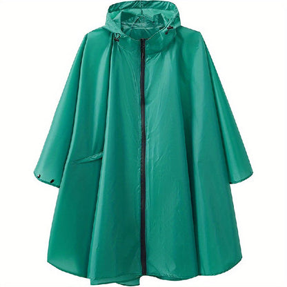 Waterproof Raincoat with Zipper and Pocket for Daily Use and Adventures